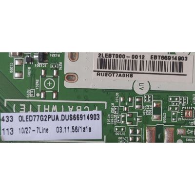 MAIN PARA TV LG / NUMERO DE PARTE EBT66914903 / EAX69787503(1.0) / PANEL AC770AQL WQA1_SR / MODELO OLED77G2PUA.DUSQLJR	 - Imagen 2
